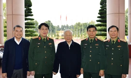 Tổng Bí thư Nguyễn Phú Trọng chủ trì Hội nghị Quân ủy Trung ương