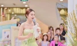 Hoa khôi Học viện Quản lý giáo dục là MC song ngữ 'siêu đỉnh'