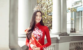 Thùy Dung làm 'vedette' tại sàn diễn vương quốc Anh