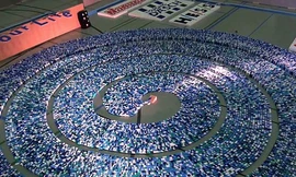 Kỷ lục mới về xếp quân cờ domino