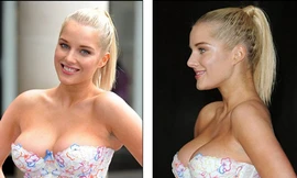 Ngỡ ngàng áo xuyên thấu của nữ diễn viên 9X