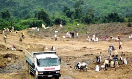 'Chặt tay' vàng tặc