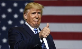 Tổng thống Mỹ Donald Trump. (Ảnh: Boston Globe)