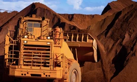 Các mặt hàng khai khoáng của Úc nằm trong danh sách xuất khẩu hàng đầu sang Trung Quốc. (Ảnh: Bloomberg)