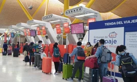 Nhóm công dân Việt Nam tại một số nước châu Âu được đưa về Đà Nẵng. (Ảnh: Mofa)