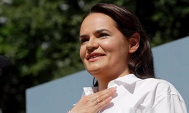 Bà Svetlana Tikhanovskaya. (Ảnh: CNN)