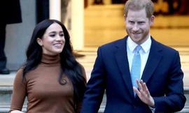 Hoàng tử Harry và Công nương Meghan. (Ảnh: CNN)