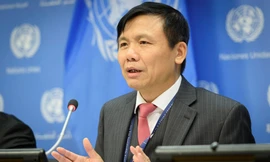 Đại sứ Đặng Đình Quý, Trường phái đoàn thường trực Việt Nam tại Liên Hợp quốc. (Ảnh: Mofa)