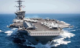 Tàu sân bay USS Theodore Roosevelt. (Ảnh: US Navy)