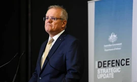 Thủ tướng Úc Scott Morrison. (Ảnh: Reuters)