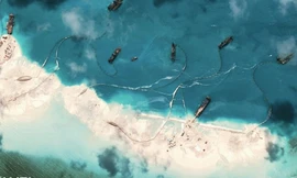 Trung Quốc xây dựng trái phép các đảo nhân tạo và hạ tầng quân sự ở biển Đông trong suốt 6 năm qua. (Ảnh: CSIS)