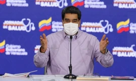 Tổng thống Venezuela Nicolas Maduro. (Ảnh: EPA)