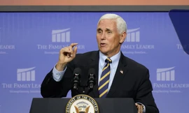 Phó Tổng thống Mỹ Mike Pence. (Ảnh: AP)