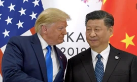 Tổng thống Mỹ Donald Trump và Chủ tịch Trung Quốc Tập Cận Bình