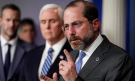Bộ trưởng Y tế và Dịch vụ con người Mỹ Alex Azar. (Ảnh: Reuters)