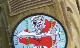 Phù hiệu trên quân phục lính Mỹ tham gia đợt tập trận hồi tháng 9. (Ảnh: US Air Force)