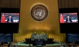 Trung Quốc đang nỗ lực thúc đẩy vị thế toàn cầu. (Ảnh: Reuters)