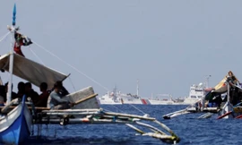 Căng thẳng xuất hiện sau vụ Philippines tố cáo Trung Quốc tịch thu trái phép ngư cụ của dân Philippines (Ảnh: Reuters)