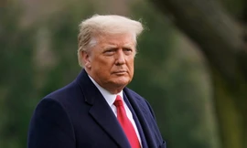 Tổng thống Mỹ Donald Trump. (Ảnh: AP)