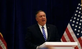 Ngoại trưởng Mỹ Mike Pompeo vừa chỉ trích Trung Quốc trong hàng loạt vấn đề, từ Hong Kong đến Đài Loan và biển Đông. (Ảnh: Reuters)