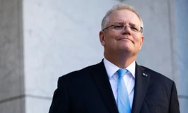 Thủ tướng Úc Scott Morrison. (Ảnh: Getty Images)
