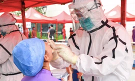 Đã có 7 triệu người ở Bắc Kinh phải xét nghiệm từ khi bùng lên ổ dịch mới nhất. (Ảnh: Xinhua)