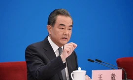 Ngoại trưởng Trung Quốc Vương Nghị. (Ảnh: Xinhua)