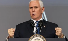 Phó Tổng thống Mỹ Mike Pence. (Ảnh: AP)