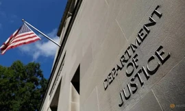 Trụ sở Bộ Tư pháp Mỹ ở Washington. (Ảnh: Reuters)
