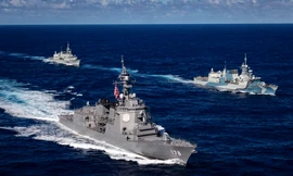 Các tàu tham gia RIMPAC 2020. (Ảnh: Navy News)