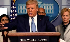 Tổng thống Mỹ Donald Trump đang đối diện với thách thức lịch sử. (Ảnh: CNN)