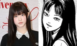 Haerin NewJeans bất ngờ lọt top tìm kiếm vì trông như "phiên bản sống" của Tomie