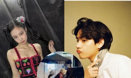 Jennie (BLACKPINK) - V (BTS) lộ clip trên đường phố Paris, phải chăng sắp công khai?