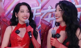 Chi Pu khoe diện mạo xinh hết nấc, trình diễn "APT." tại đêm hội Đông Phương