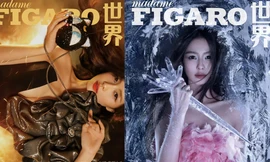 Bạch Lộc mặc 7 bộ Haute Couture lên bìa tạp chí, khả năng "bắn ảnh" thần sầu