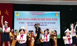 Tiểu học Đại Từ: Liên hoan "Chiến sĩ nhỏ Điện Biên" làm sống lại lịch sử hào hùng