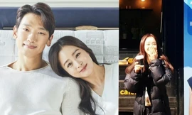 Đăng ảnh hậu trường phim, Kim Tae Hee khiến fan chìm trong "bể ngọt" vì điều này