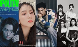 Bìa khai niên của dàn idol K-Pop: IVE kiêu sa như tiểu thư quý tộc, Jisoo BLACKPINK hóa nàng thơ
