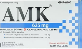 Thuốc AMK bị thu hồi.