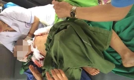 Bé trai 7 tuổi nhập viện trong tình trạng nguy kịch