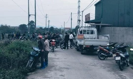 Hiện trường vụ việc. Ảnh: N.T