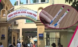 Công an Hà Nội điều tra vụ que thử HIV, viêm gan B bị cắt đôi