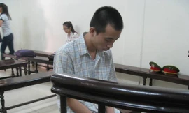 Nguyễn Minh Tâm tại phiên toà.