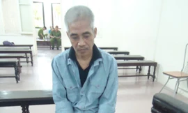 Hoàng Văn Quân tại toà.