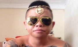 Dương Minh Tuyền trong một clip tự làm