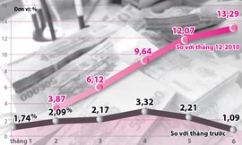 Dự báo lạm phát cả năm 17%