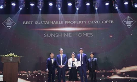 Sunshine Homes thắng đậm với nhiều hạng mục giải thưởng quan trọng tại Dot Property Vietnam Awards 2021.