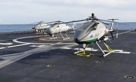 Trực thăng không người lái AWHero do tập đoàn Leonardo phát triển. Ảnh: Leonardo.