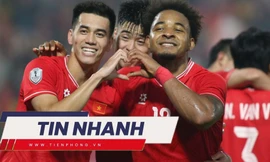 TIN NHANH: Tuyển Việt Nam được thưởng khủng khi vào chung kết AFF Cup 2024