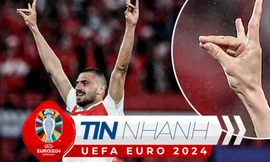 TIN NHANH EURO 2024: Ngôi sao Thổ Nhĩ Kỳ nguy cơ bị cấm thi đấu vì màn ăn mừng kỳ lạ